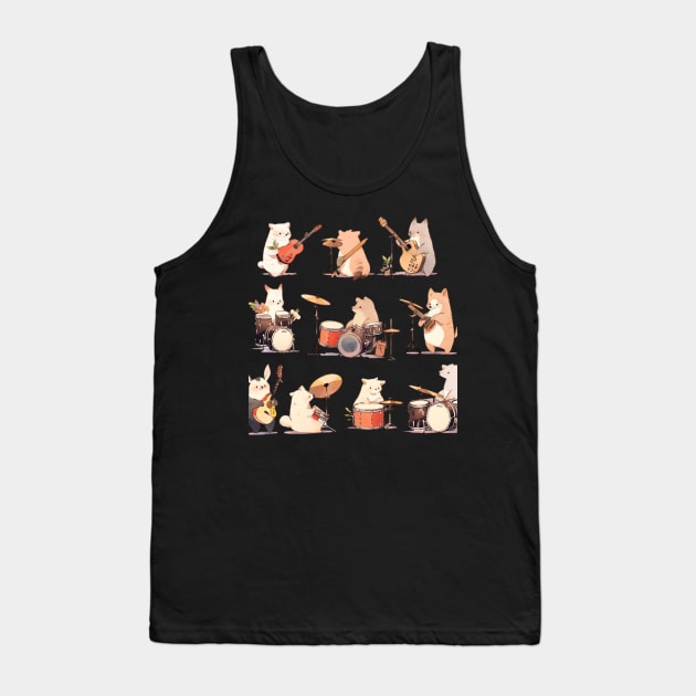 Instrumental Animals Tank Top by LookFreshDesigns